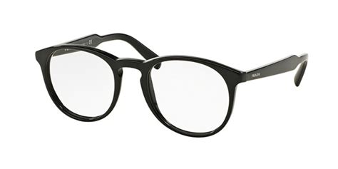 prada 19sv|Prada PR 19SV 1AB1O1 Eyeglasses in Black .